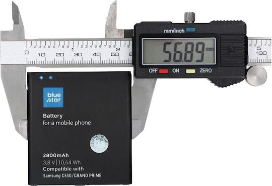 Blue Star Kompatibler Ersatzakku 2600mAh für Galaxy Grand Prime