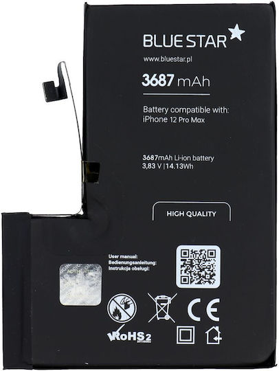 Blue Star Compatible Replacement Battery 3687mAh for iPhone 12 Pro Max