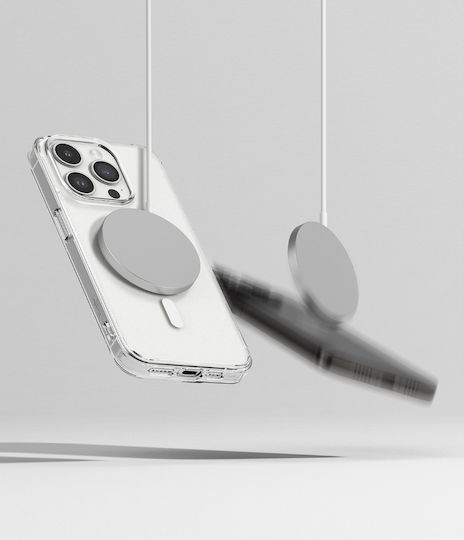 Ringke Fusion Magnetic Back Cover Σιλικόνης / Πλαστικό 2mm Matte Clear (iPhone 15 Pro Max)