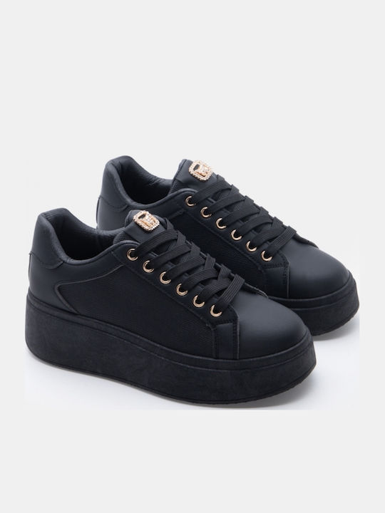Women's Flatforms Sneakers Black