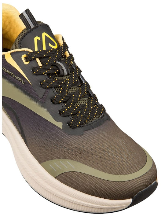 Männer Sneakers Olivgrün