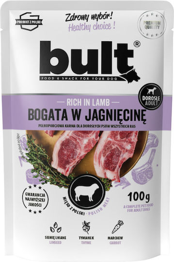 Bult Bult Nasses Katzenfutter in Beutel mit Kabeljau, Türkei, Lamm, Ente und Rindfleisch 30x100g