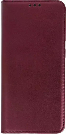 Smart Book Piele Burgundy (Poco X5)