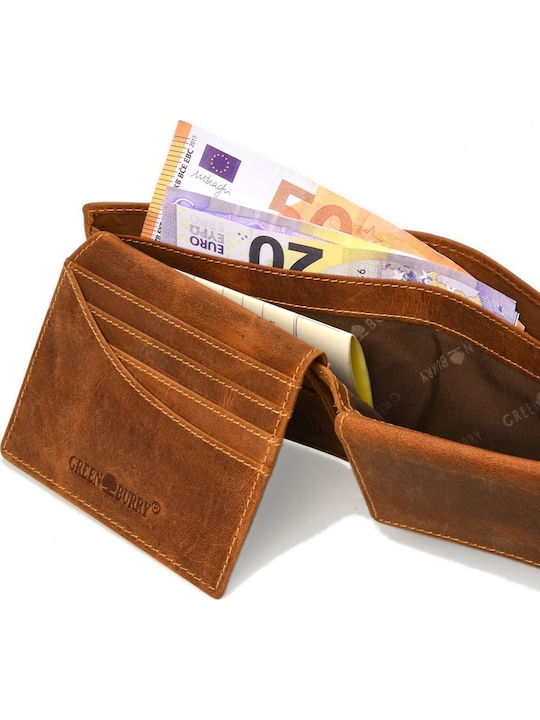 Portofel bărbătesc din piele maro