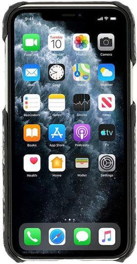 Vennus Wild Задна корица Пластмаса Black / Grey (Redmi 9C)