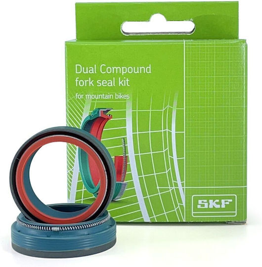 SKF Satz 1 Stoßdämpfer Vorderfederbeinschutzdichtungen Öl Staub Zweikomponentenkombination Wp 43 Mm