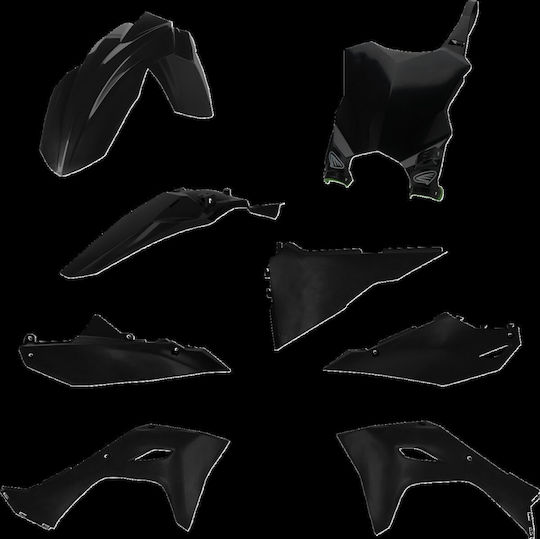 Cycra Σετ Πλαστικά 1cyc-9436-12 5 Piece Μαύρο