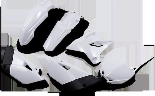 UFO Motorcycle Plastic Kit for Keeway Easy for Yamaha YZ 85 White