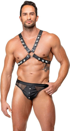 Zado Men's Black Harness
