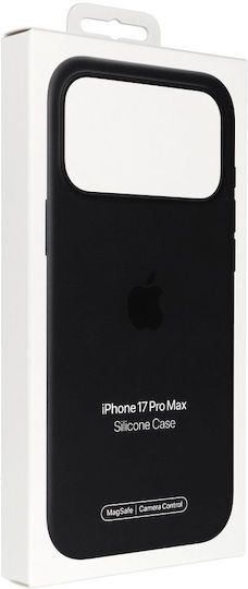 Apple Silicone Case with MagSafe Back Cover Silicon Negru (iPhone 17 Pro Max)