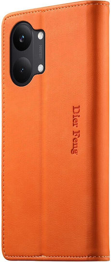 Df-019 Husa Book Portocalie Xiaomi Poco X8 Pro Max 5g