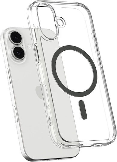 Spigen Ultra Hybrid MagSafe Задна корица Пластмаса / Силикон Clear Graphite (iPhone 17)