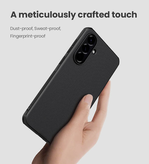 Nillkin Super Frosted Pro Back Cover Πλαστικό / Σιλικόνης Μαύρο (Galaxy A56)
