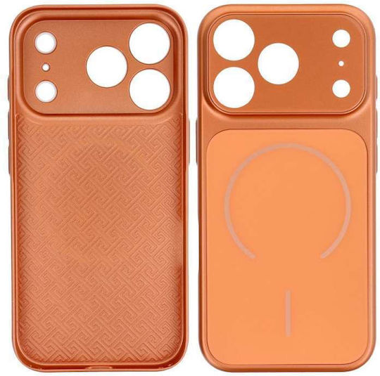 Задна корица Пластмаса Оранжев (iPhone 13 Pro Max)