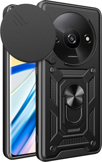 Back Cover Silicone / Plastic Black (Redmi A3)