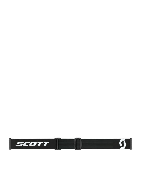 Scott Μάσκα Σκι & Snowboard Ενηλίκων Μαύρη με Φακό σε Πορτοκαλί Χρώμα
