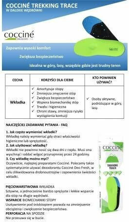 Coccine Anatomische Einlegesohlen Arbeit 99102/3940 2 Stück