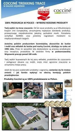Coccine Tălpi Anatomice Pentru Pantofi De Lucru 99102/4344 2 Bucăți