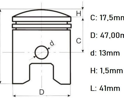 Siguranțe pentru Piston Motocicletă