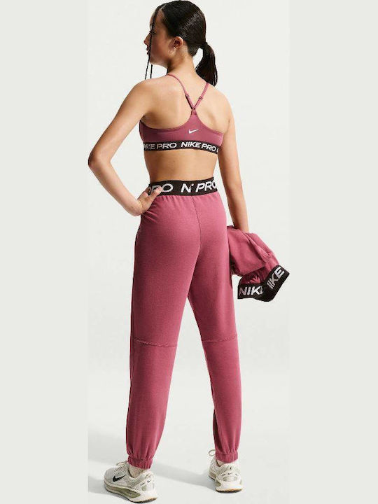 Nike Indy Παιδικό Μπουστάκι Pink Smoke