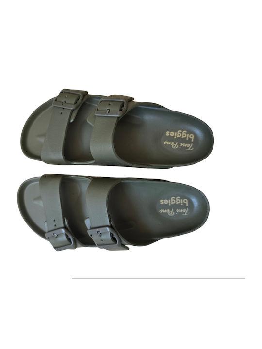Fiji Herrensandalen in Grün Farbe