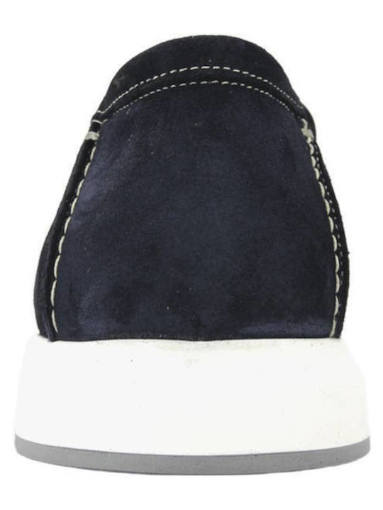 Men's Loafers in Blue Colour