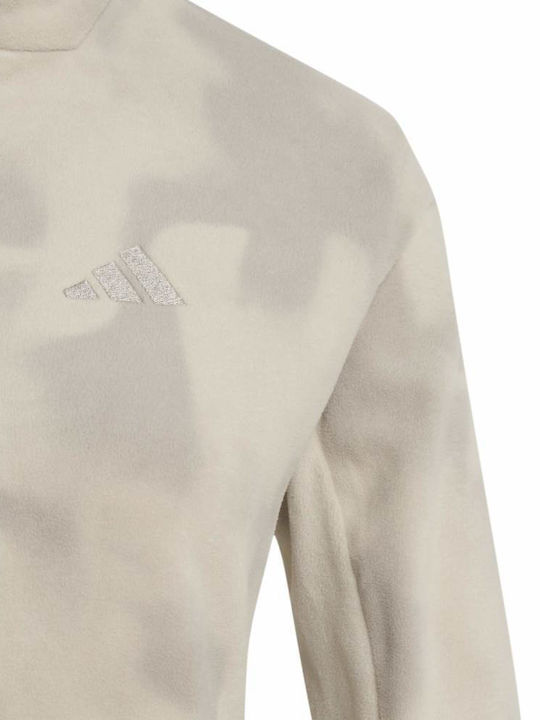 Αθλητική Παιδική Ζακέτα Fleece Μπεζ