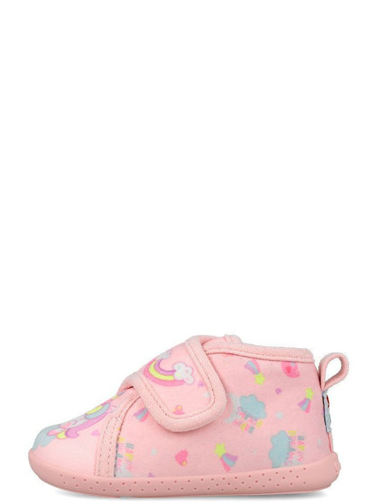 Anatomische Kinderhausschuhe Stiefel Rosa