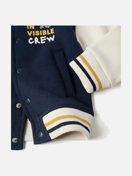 Kids Bomber Short Dark Blue