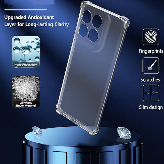 Techsuit Back Cover Σιλικόνης Διάφανο (OnePlus Nord CE5)