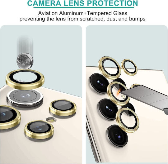 Metal Camera Lens Samsung S23 Plus Purple Oem