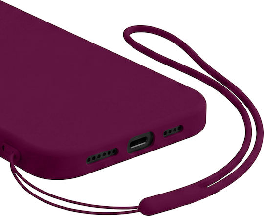 Bigben Interactive Back Cover Σιλικόνης Μωβ (iPhone 14 Pro)