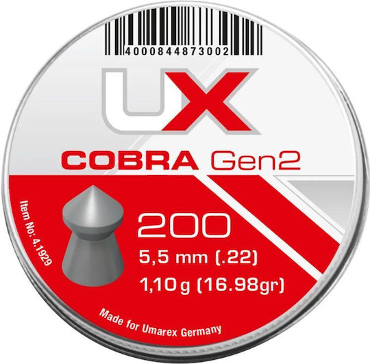 Umarex 4.1929 Cobra Gen2 5.5mm 200τμχ