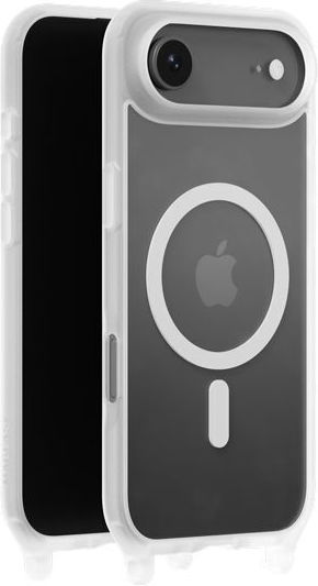 Mageasy Roar M With Lanyard Umschlag Rückseite Silikon mit Band Transparent (iPhone Air)