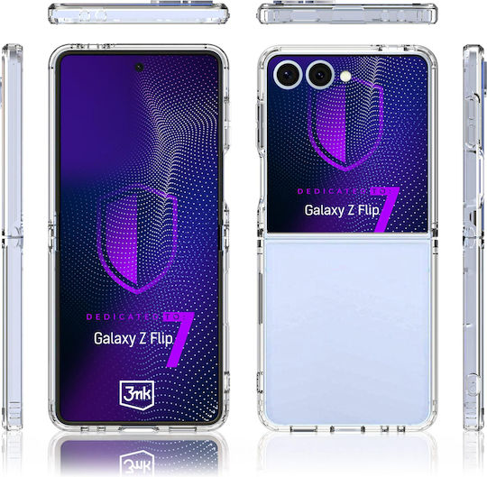 3MK Armor Book Metallic 1.5mm Transparent (Galaxy Z Flip7)