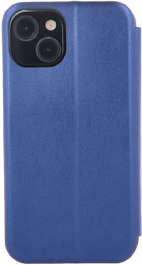 Smart Book Synthetic Leather / Silicone Navy Blue (Galaxy A55)