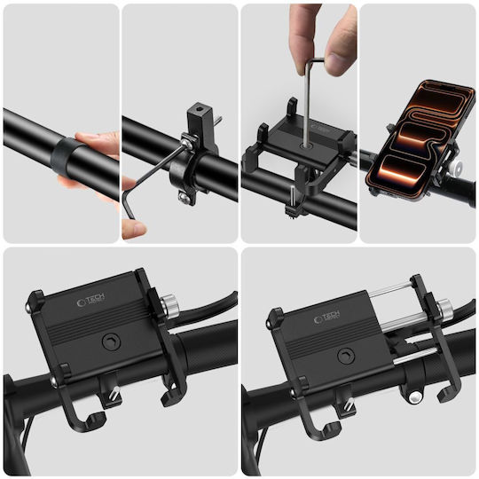 Tech-Protect V5 Fahrradkoffer & -halter Universal Fahrradhalterung Schwarz