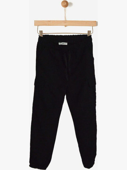 Kids Cargo Linen Trousers Mauro