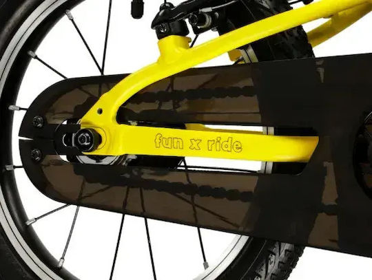 Kross 14" Παιδικό Ποδήλατo BMX με Σκελετό Αλουμινίου Κίτρινο