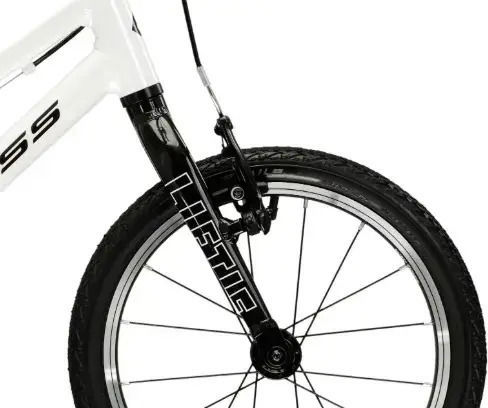 Kross 16" Kinderfahrrad BMX mit Aluminiumrahmen Weiß