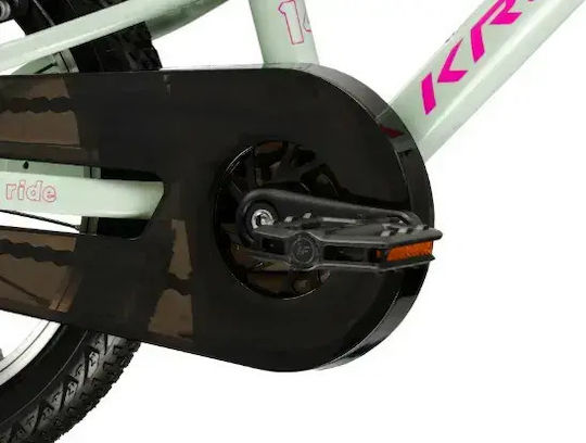 Kross Bicicletă Copii BMX 14" cu Cadru din Aluminiu Verde