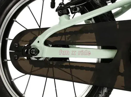 Kross Bicicletă Copii BMX 14" cu Cadru din Aluminiu Verde