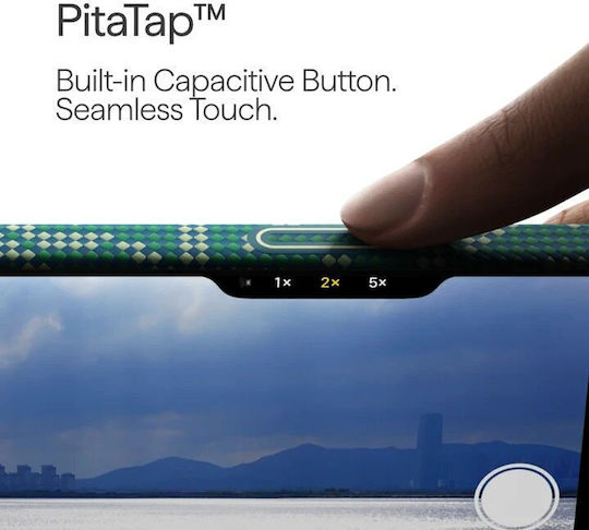 Pitaka Case Iphone 17 Pro Ultra-slim Pitatap Monogram-gold/green