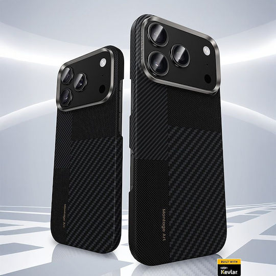 Benks Задна корица Aramid Fiber 0.3мм Черен (iPhone Air)