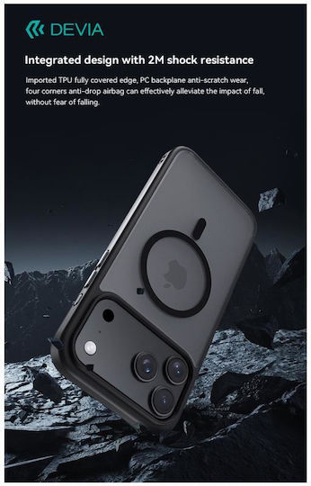 Devia Pino Series Magnetic Shockproof Iphone Air Case Black