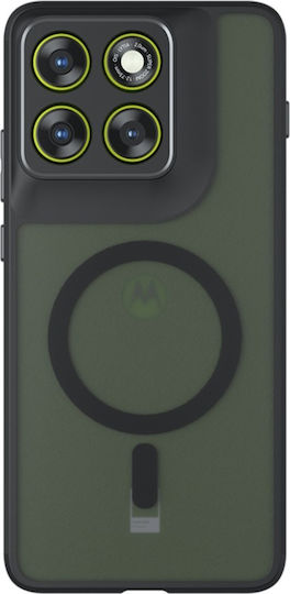 Case Motorola Edge 70 Skyddar Innovation Purefrost Magsafe Antisoc Set Sticker Frost Black