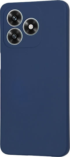 Husă Honor X5C Plus Skyddar Innovation Velvet Silicon Softelegance Set Autocolant Albastru Marin