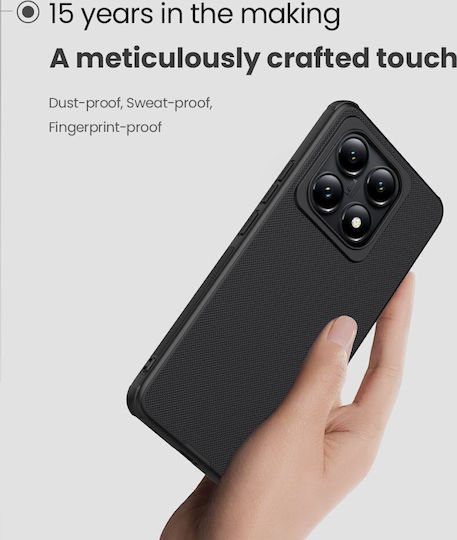Nillkin Super Frosted Pro Back Cover Πλαστικό / Σιλικόνης Μαύρο (Xiaomi 14T Pro)