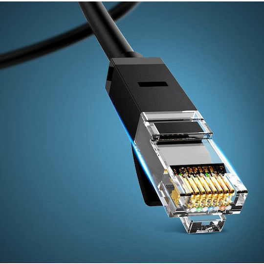 Ugreen Flat U/UTP Cat.6 (Gigabit) Network Cable Ethernet 0.5m Black