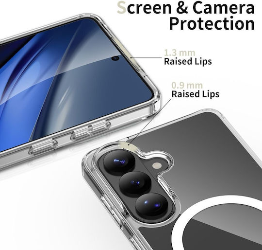 Tech-Protect Flexair Hybrid Rückseite Umschlag Silikon / Kunststoff Transparent (Galaxy A36 / A37)